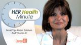 HER Health Minute - Vitamin D & Calcium